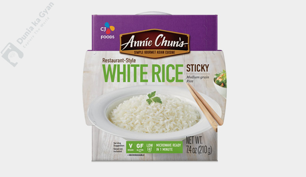 Annie Chuns Cooked White Sticky Rice