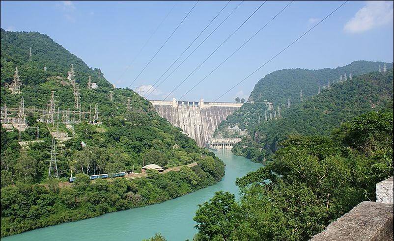 Best place to see at 
 Bhakra Dam