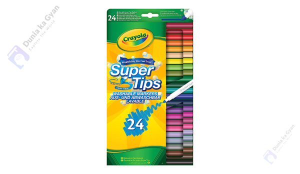 Crayola SuperTips Washable Felt Tip Colouring Pens