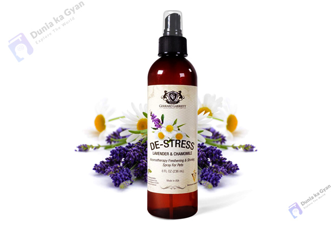 De-Stress-Lavender-Chamomile Spray For Pets from Gerrard Larriett