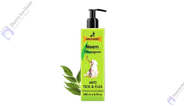 Dogz Dudez Natural Neem Anti Tick and Flea Dog Shampoo