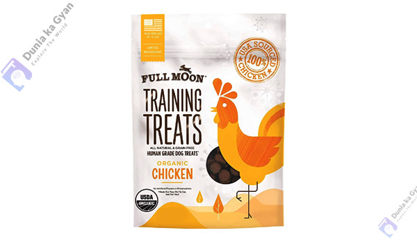 Full Moon USDA Organic Chicken Training Treats