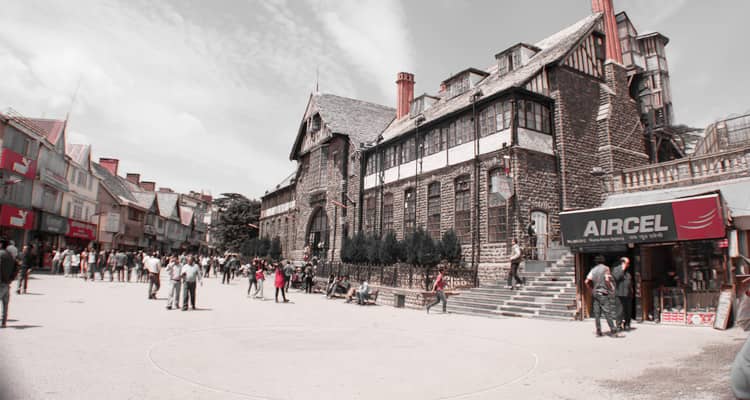 Mall Road Shimla