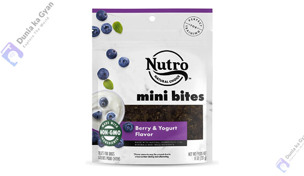 NUTRO Mini Bites Dog Treats Berry