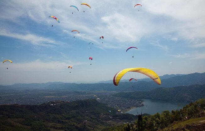 Paragliding