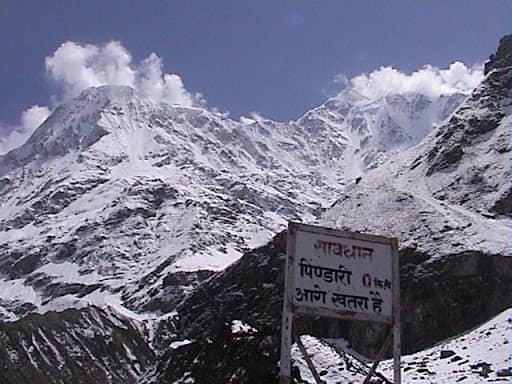 Pindari glacier