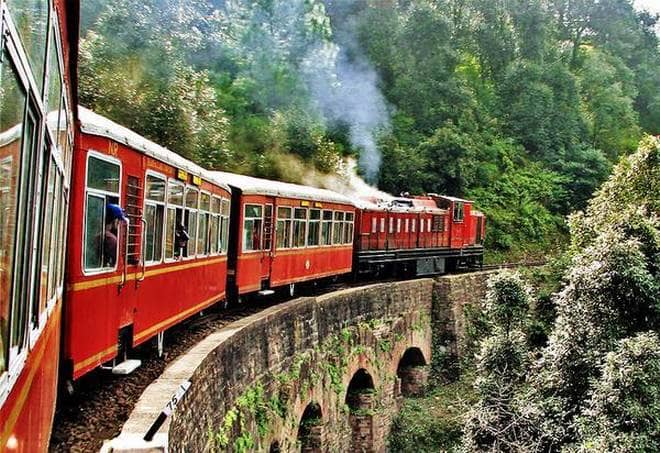 Ride on Toy Train in shimla