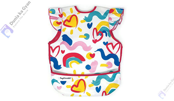 Tiny Twinkle Mess Proof Baby Bib Waterproof Baby Apron