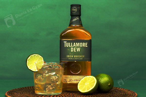 Tullamore D.E.W original Irish whiskey