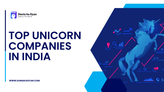 Top Unicorn Companies in India