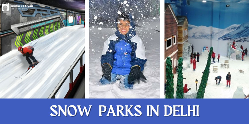 Snow Park in Delhi