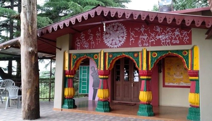 Soham Heritage & Art Centre in Mussoorie showcasing traditional Himalayan architecture, folk art exhibits, and cultural artifacts.