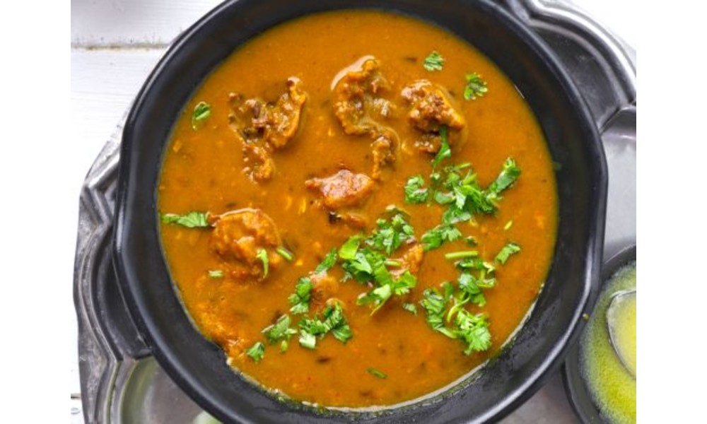 “Baadi, a traditional Uttarakhand dish made from spiced lentil dumplings”