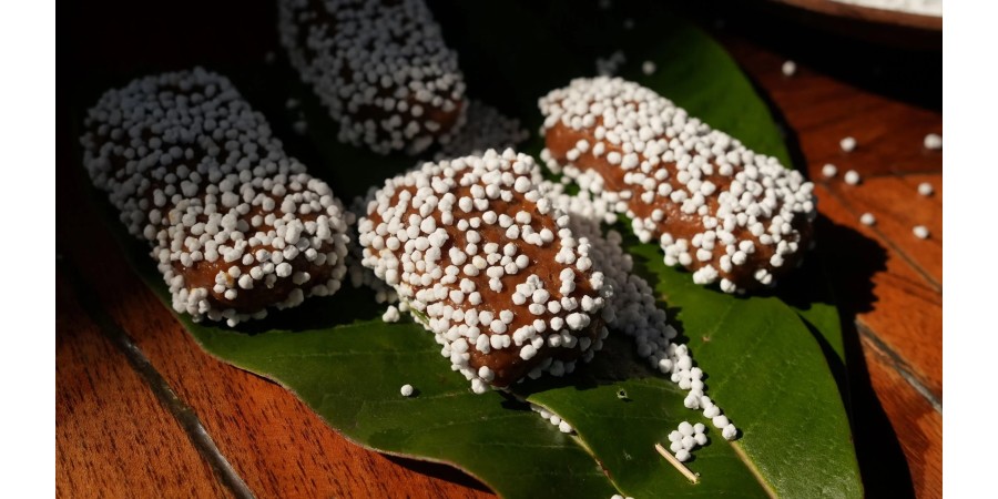 “Bal Mithai, a famous traditional sweet from Uttarakhand”