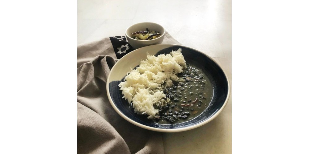 “Bhatt Ki Churkani, a traditional Uttarakhand dish made from black soybeans”