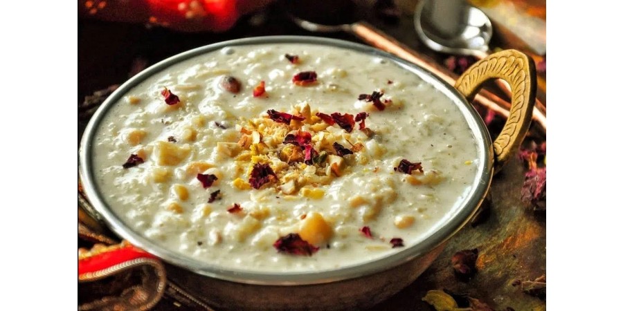 “Jhangora Ki Kheer, a traditional Uttarakhand dessert made from barnyard millet”