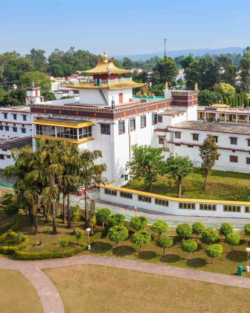 Buddha Temple Clement Town Dehradun Tibetan Buddhist site.