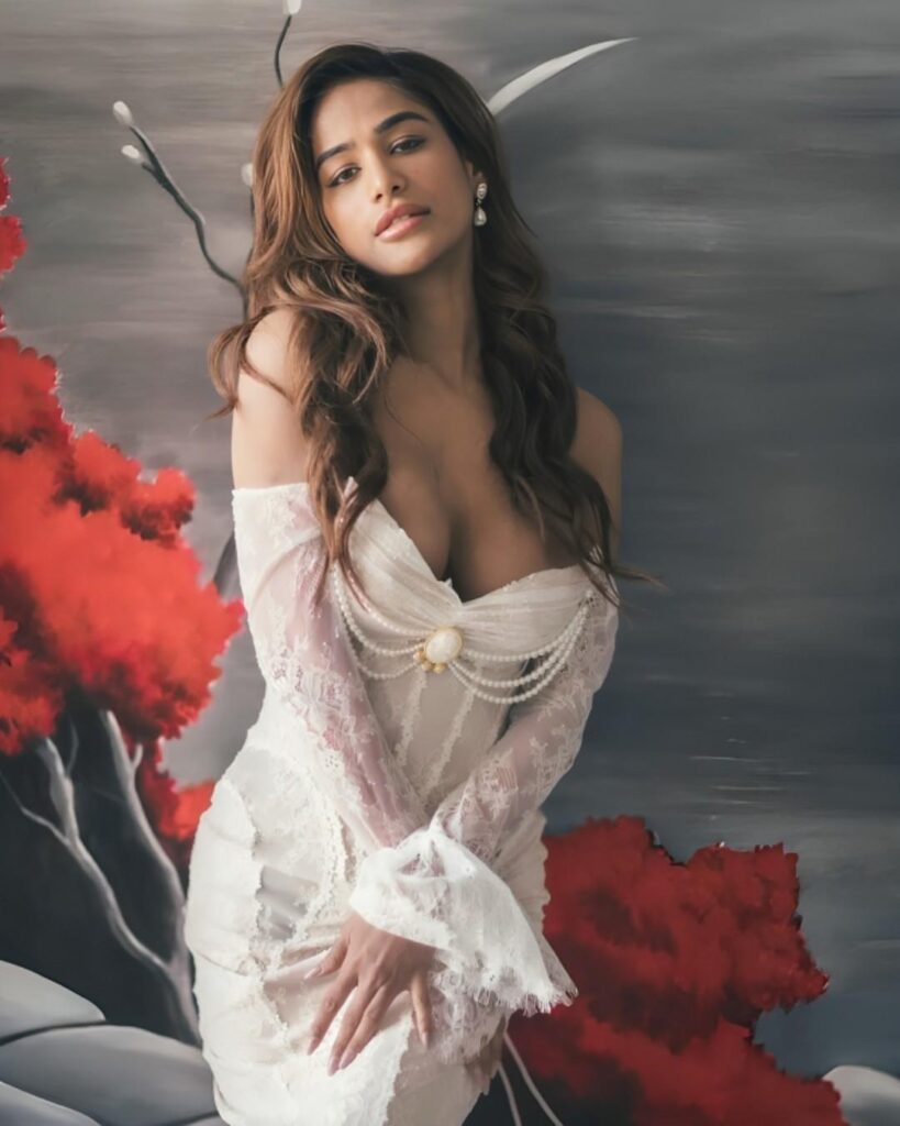 Poonam Pandey posing for a professional portrait photoshoot