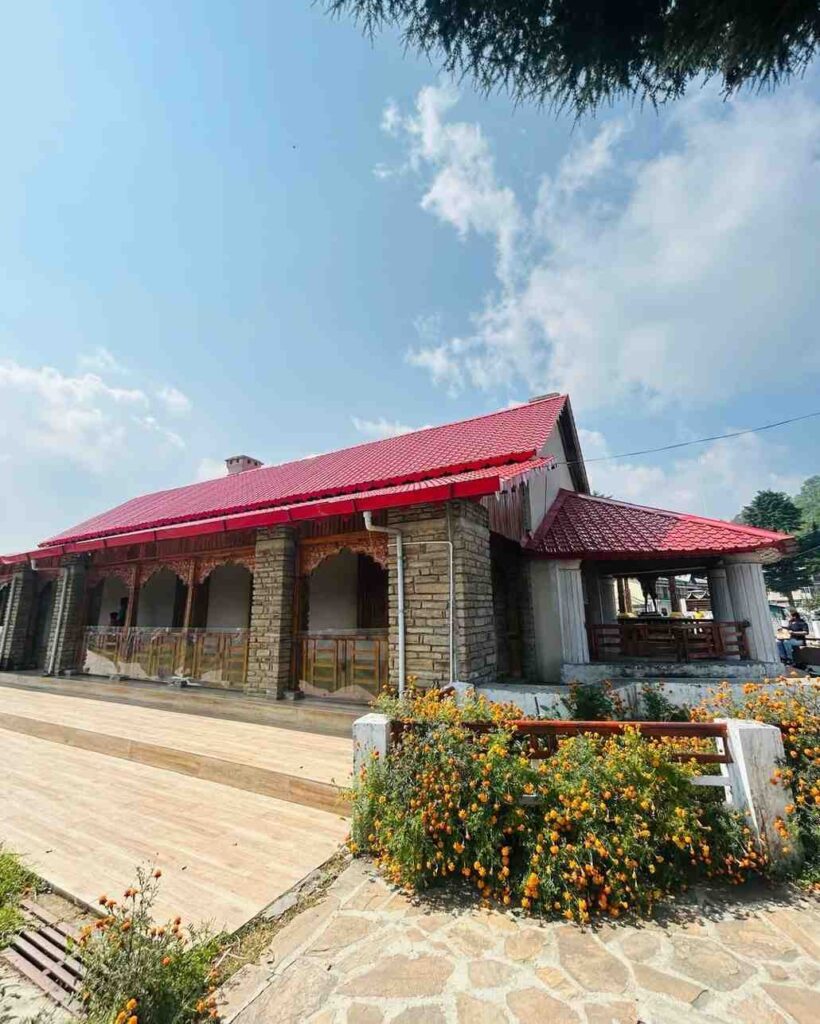 Anashakti Ashram in Kausani, where Mahatma Gandhi stayed, surrounded by Himalayan views