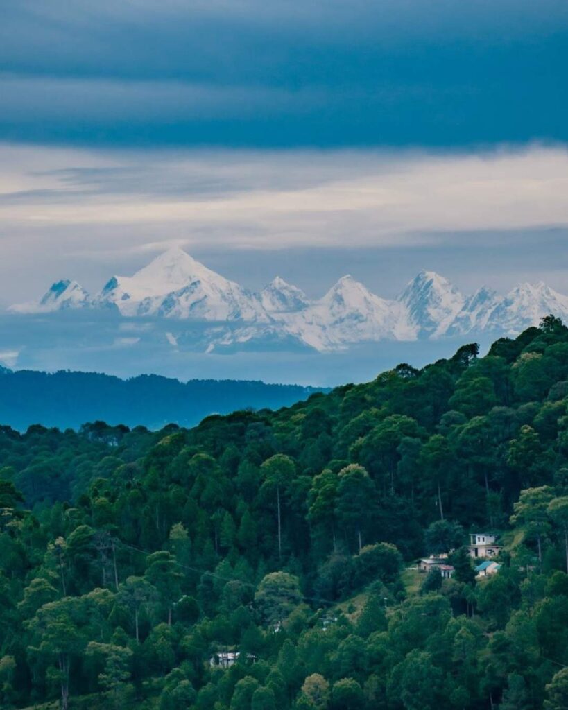 KRC View Point panoramic Himalayan mountain views