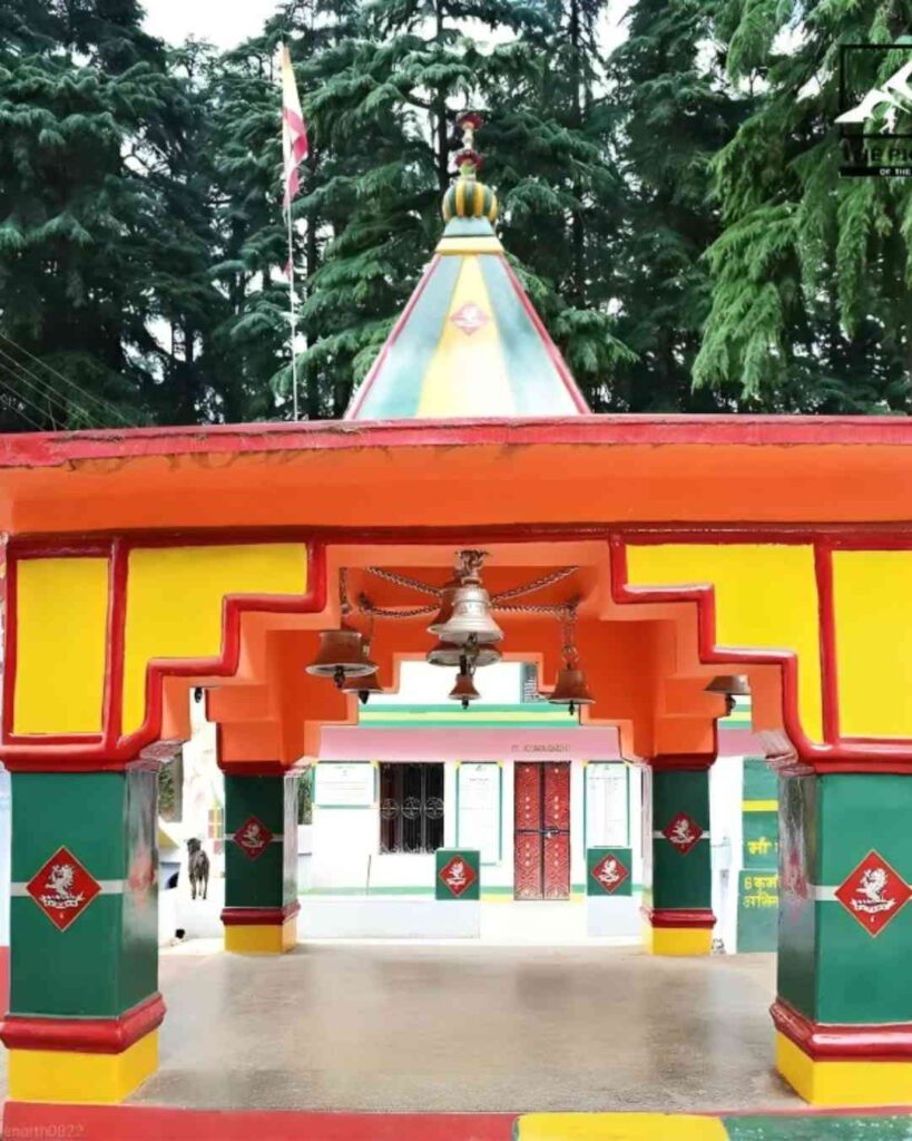 Kalika Temple scenic area near Ranikhet