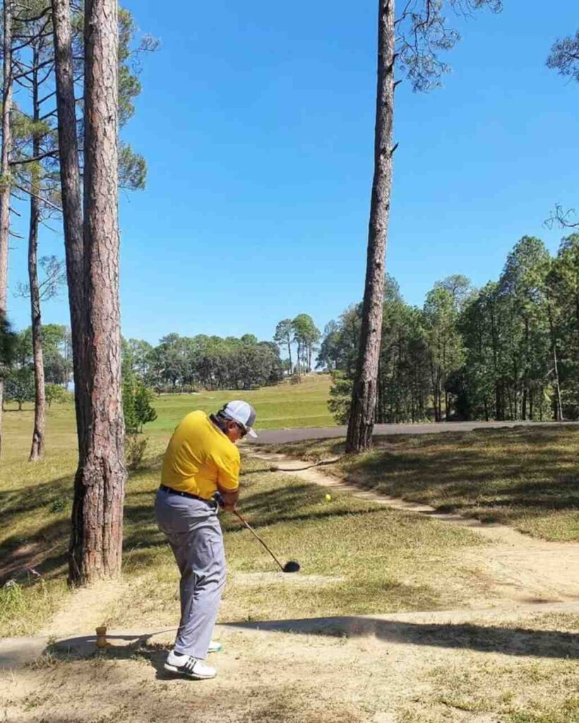 Ranikhet Golf Course mountain views