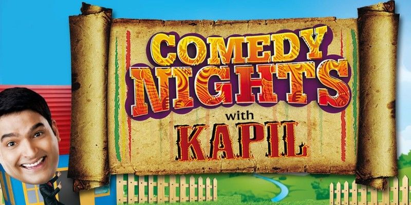 Kapil Sharma hosting Comedy Nights with Kapil and The Kapil Sharma Show on Indian television.