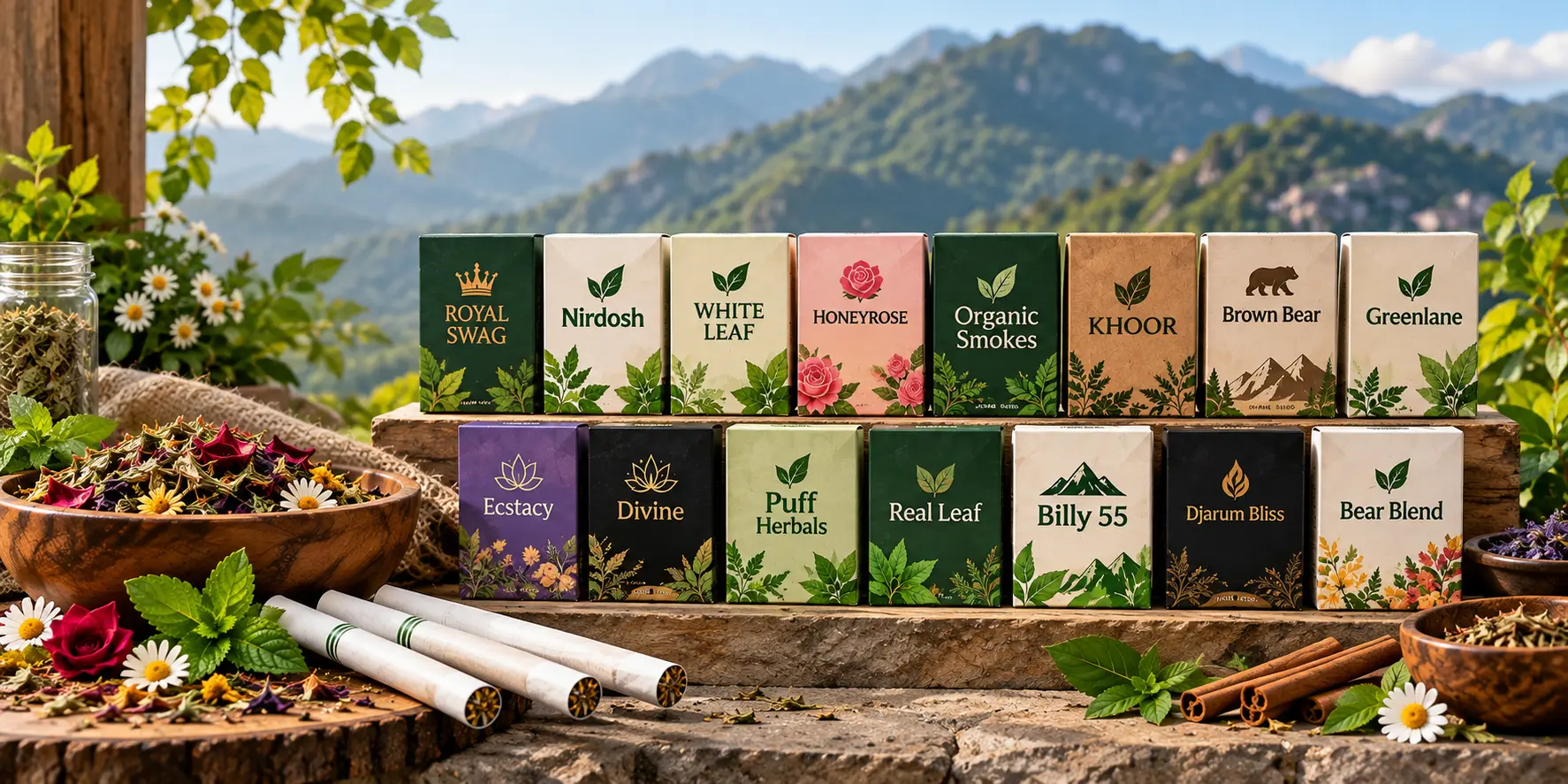 Best Herbal Cigarette Brands Without Nicotine in 2026
