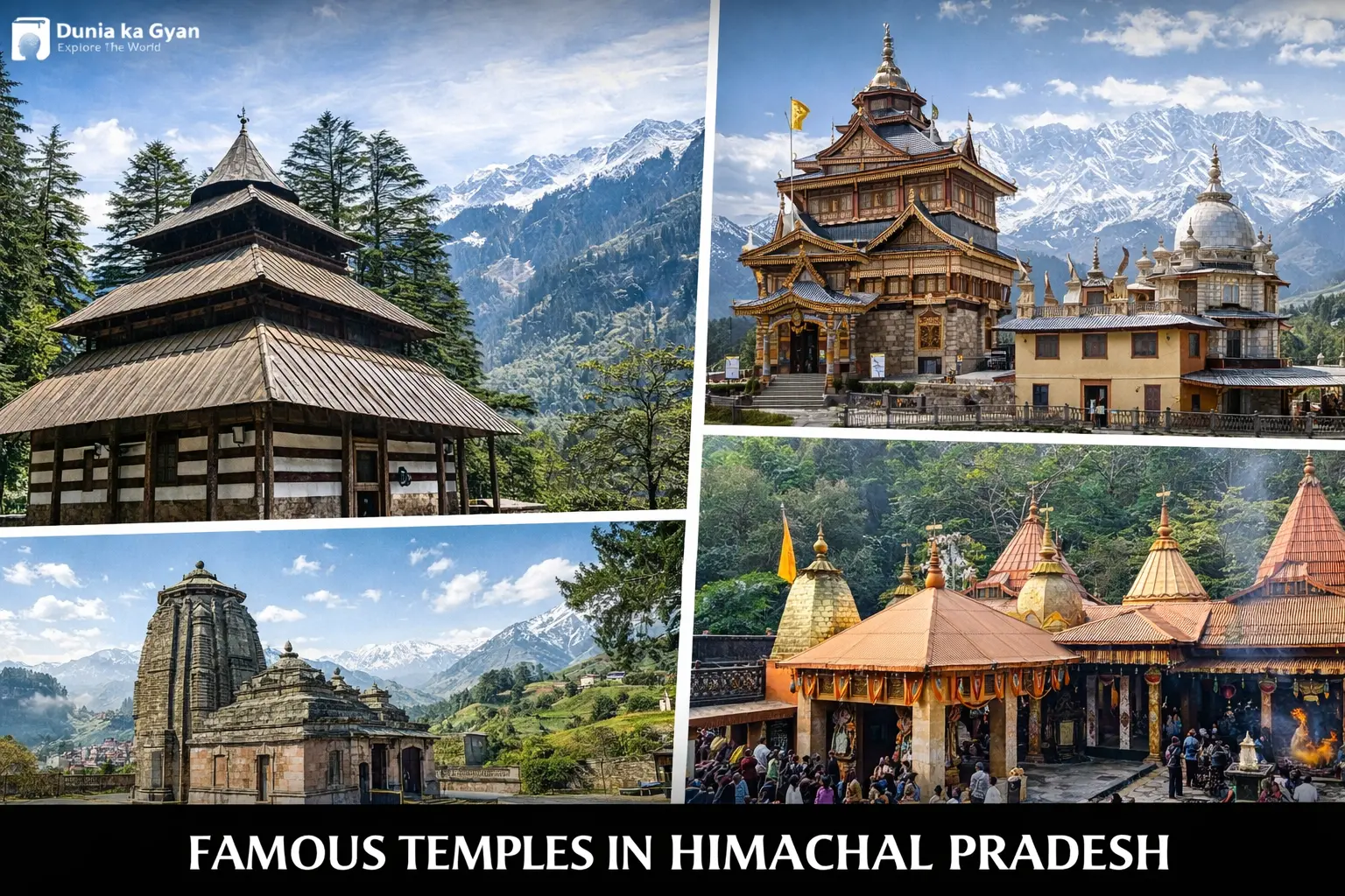 20+ Famous Temples in Himachal Pradesh Travel Guide