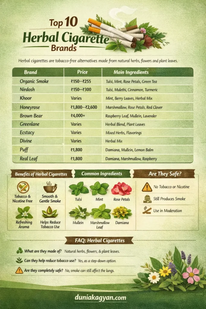 Herbal Cigarettes
