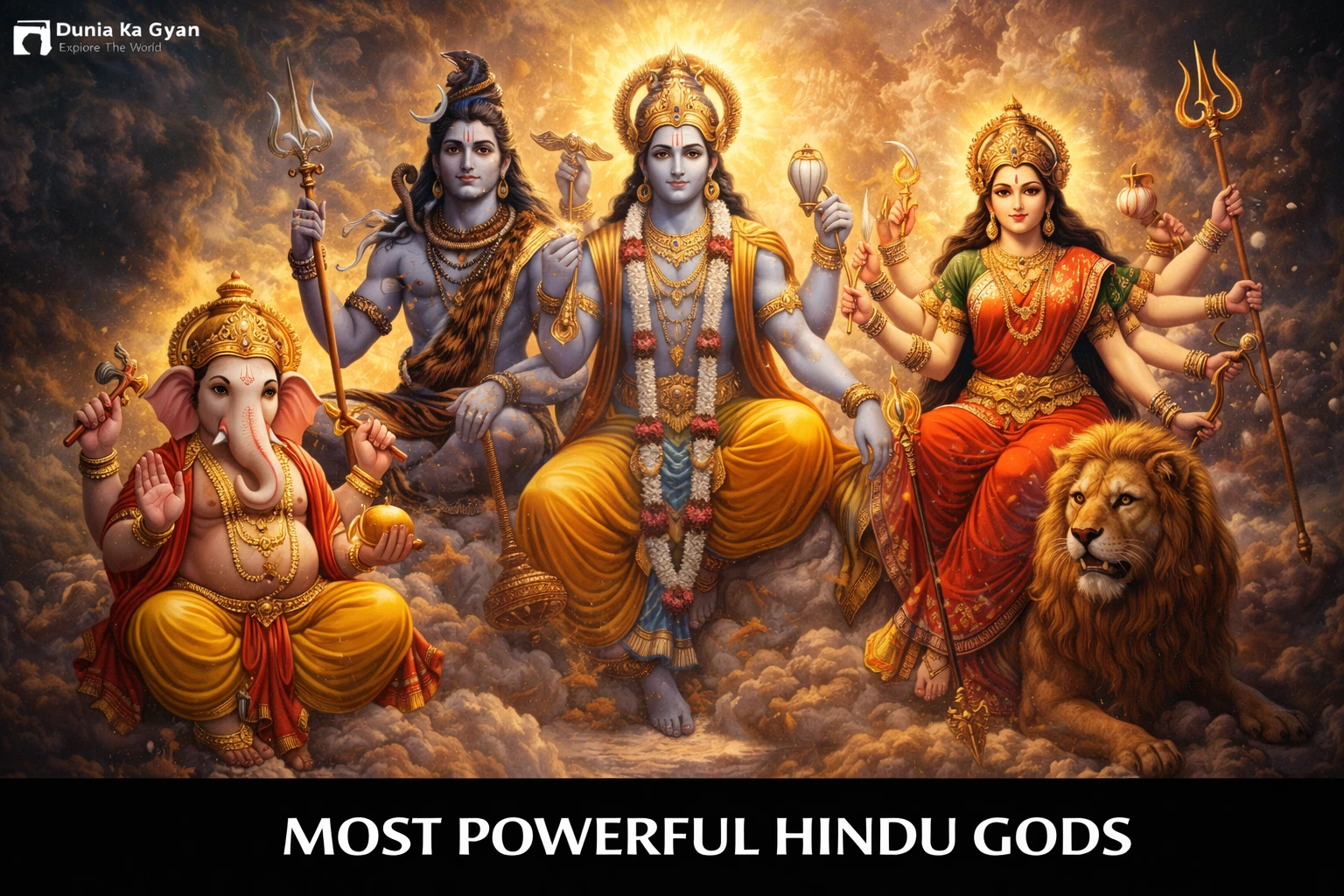 Top 15 Most Powerful Gods in Hinduism