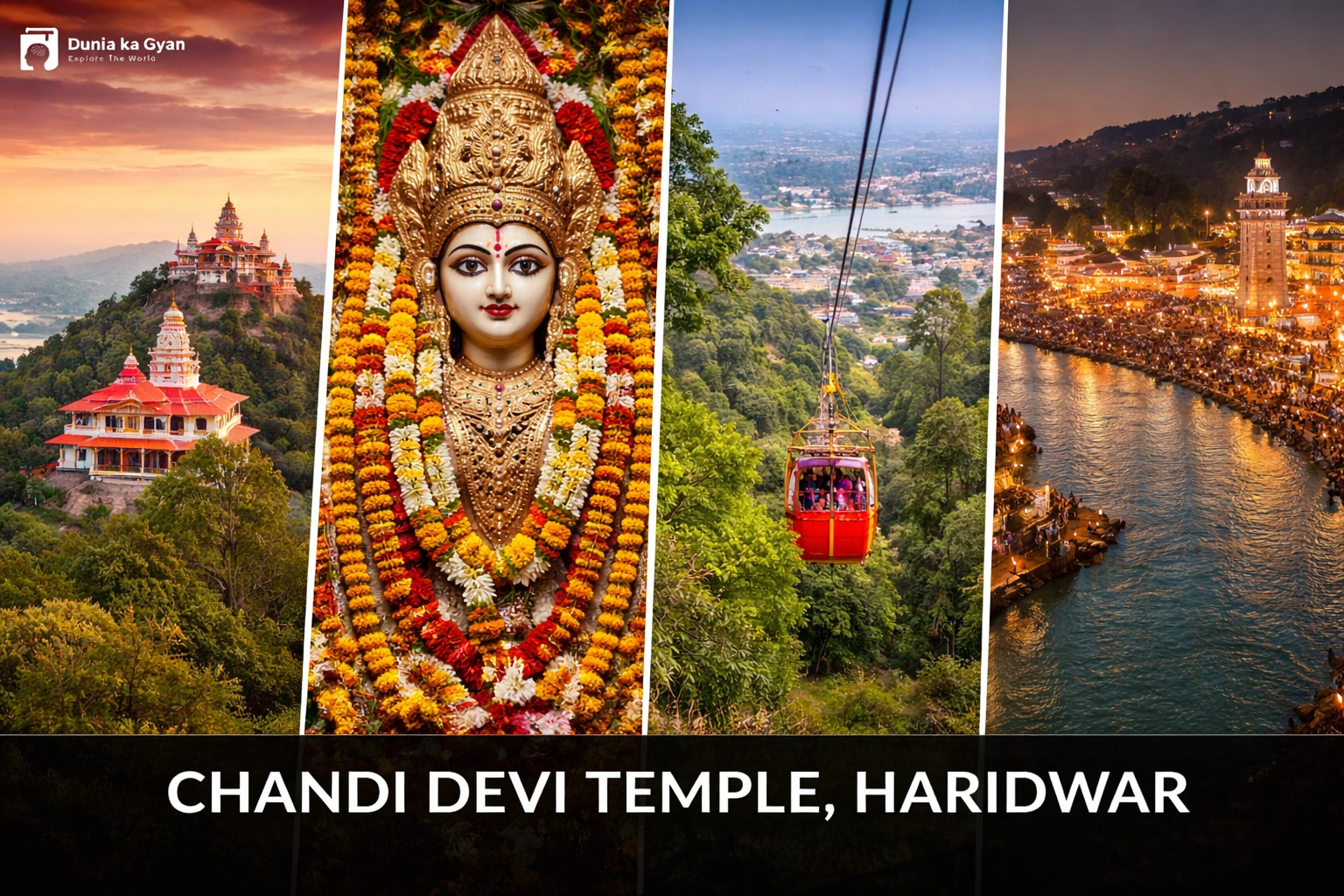 Chandi Devi Temple and Haridwar