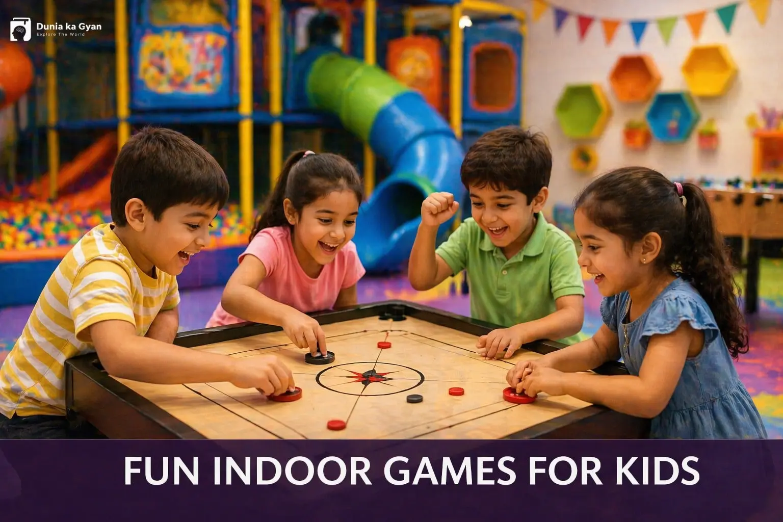 Fun Indoor Games for Kids to Play at Home Easily