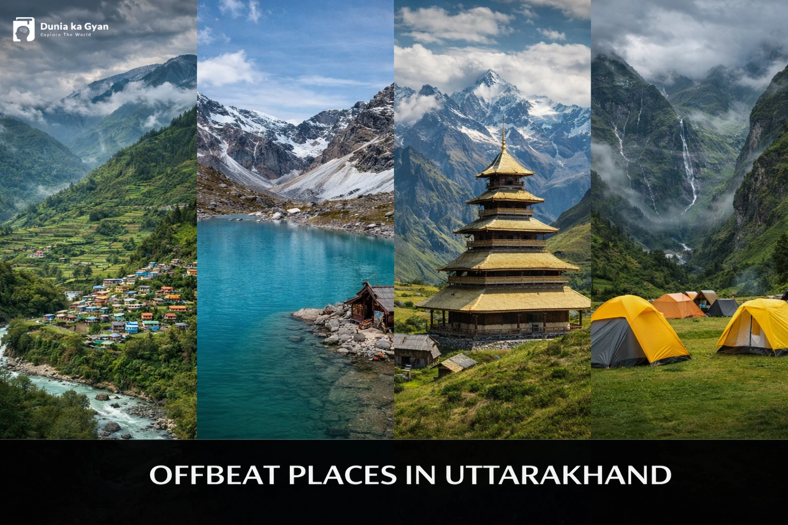Offbeat Places in Uttarakhand