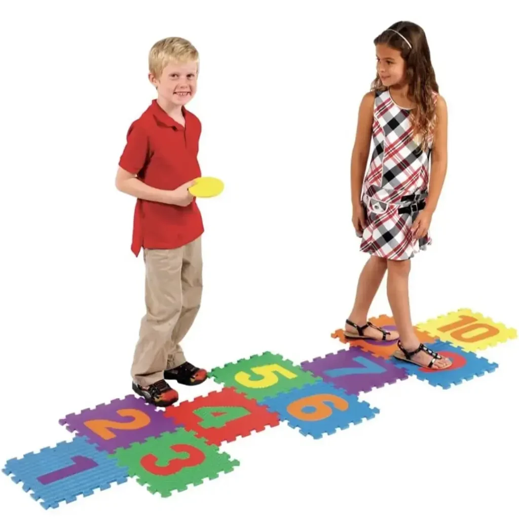 Indoor Hopscotch