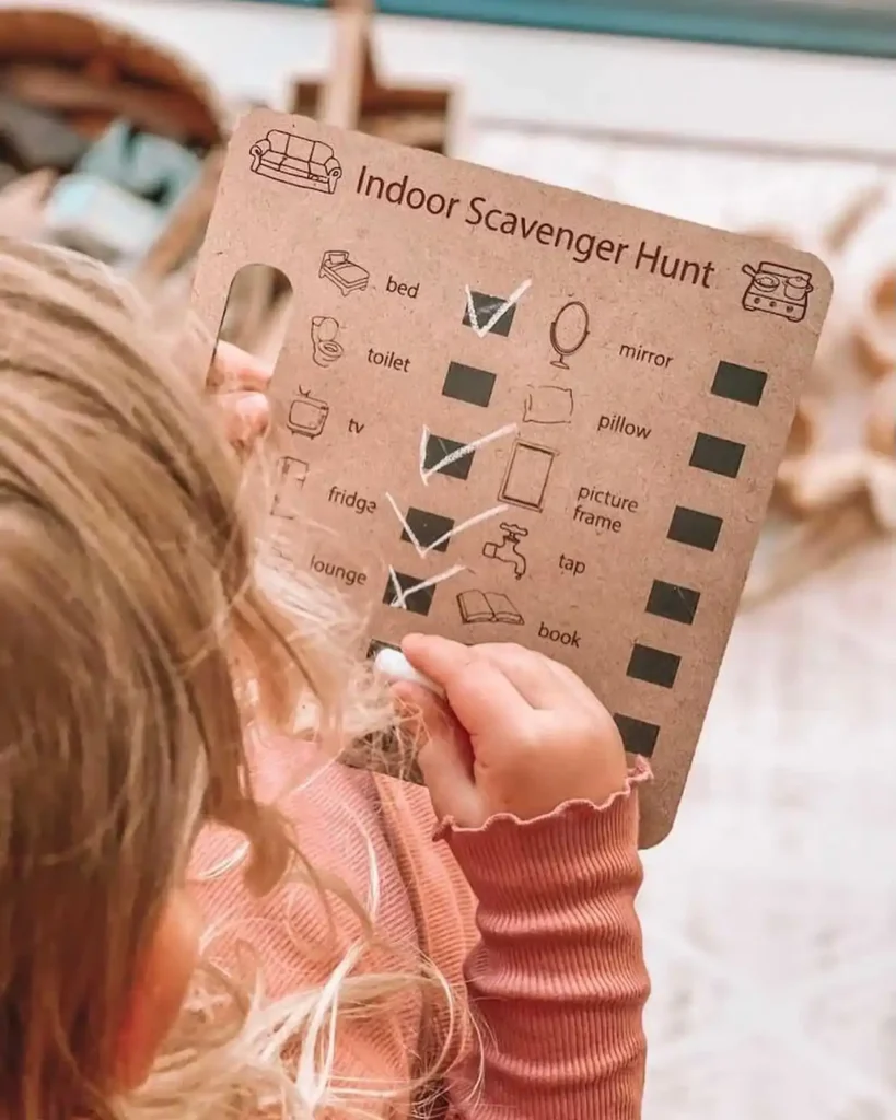  Indoor Scavenger Hunt