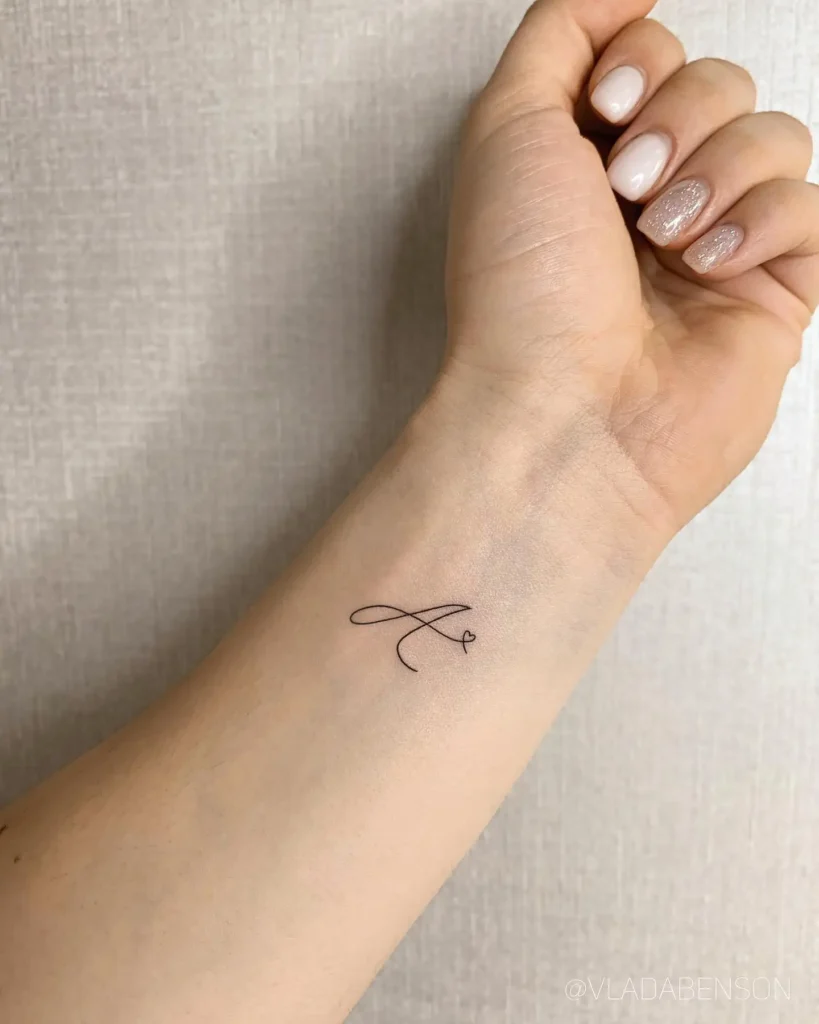 Initials or Name Tattoo 