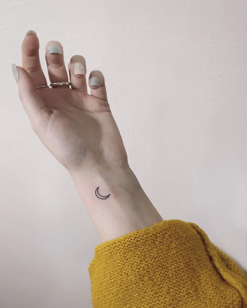 Moon Phase Tattoo 