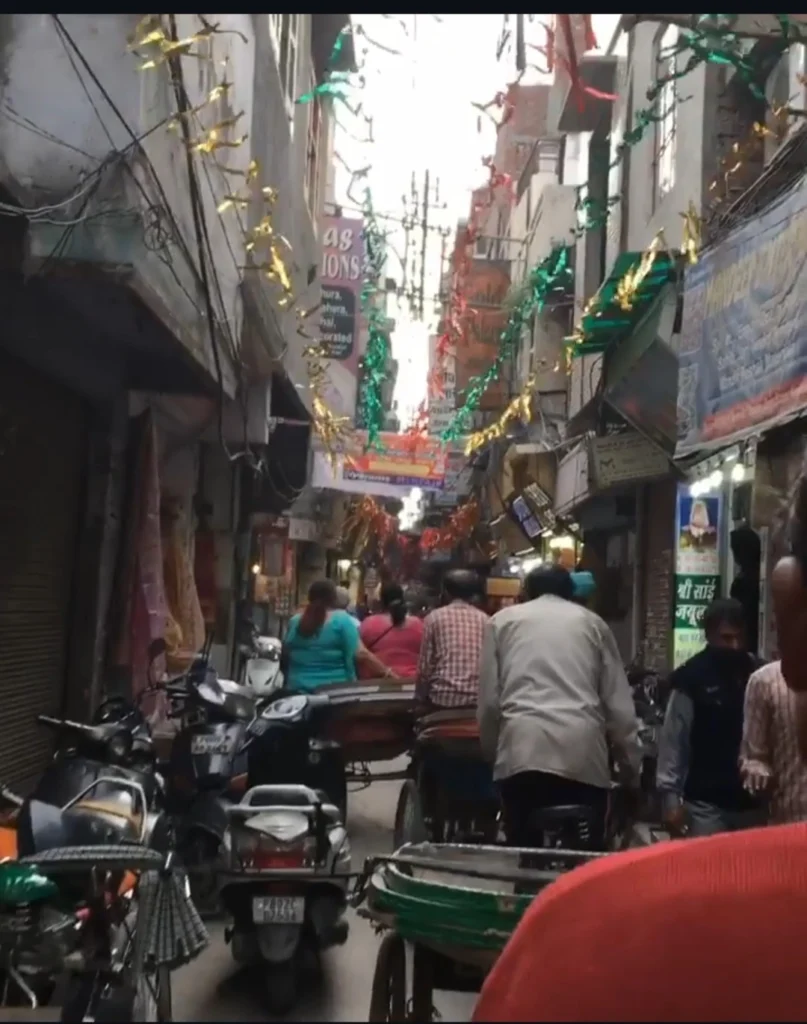 Rickshaw Ride Through Old Streets