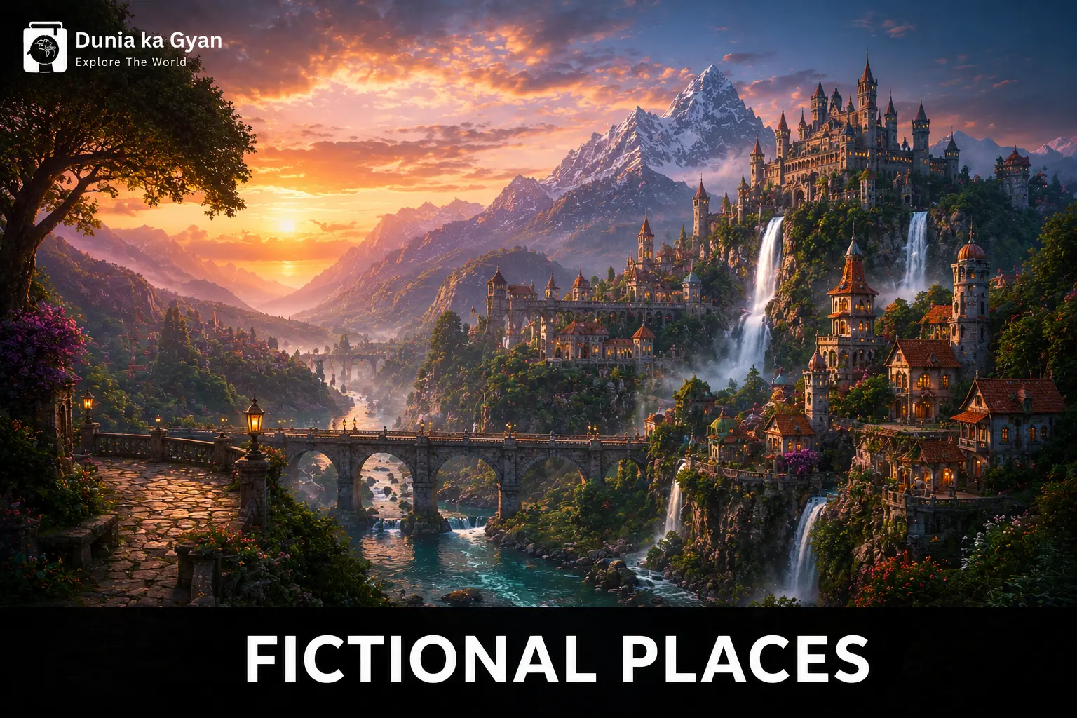 10 Fictional Places That Feel Surprisingly Real 