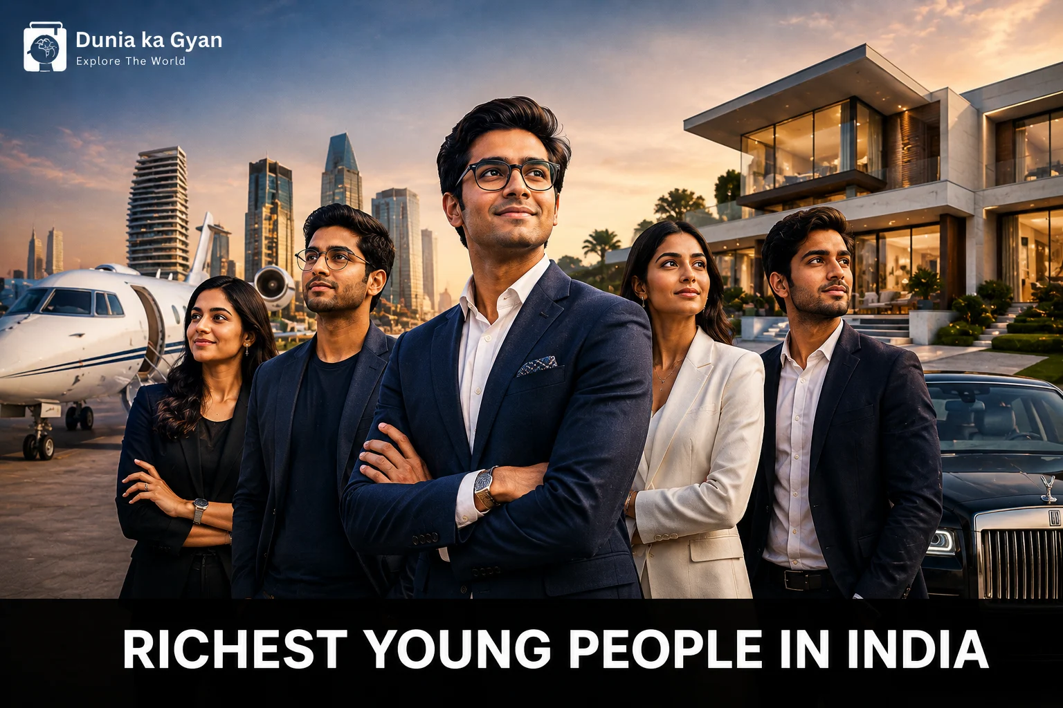 Richest Young People in India