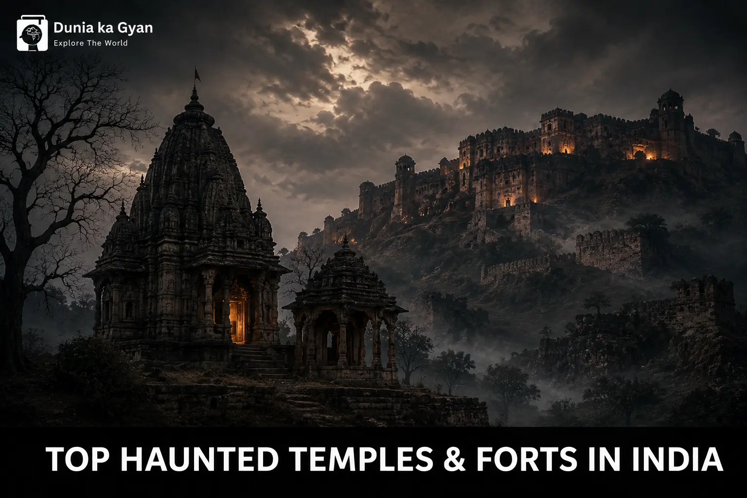 Top 10 Haunted Temples & Forts in India 