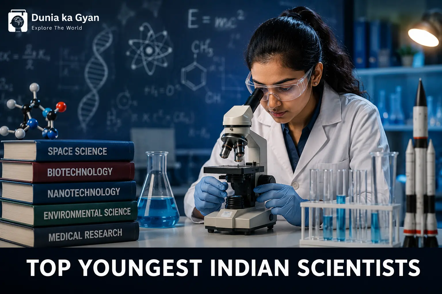 Top 5 Youngest Indian Scientists Making History