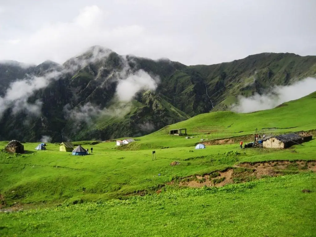 Camp Under the Himalayan Sky
