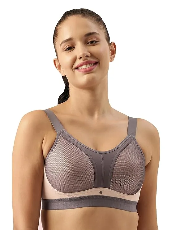 Enamor SB29 Front-Open Bounce Control Sports Bra